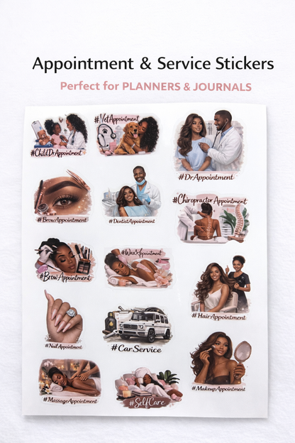 Appointment Planner Stickers