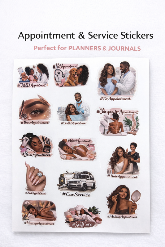 Appointment Planner Stickers
