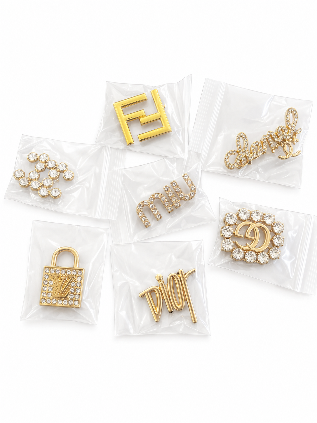 7 Bundle Croc Charms