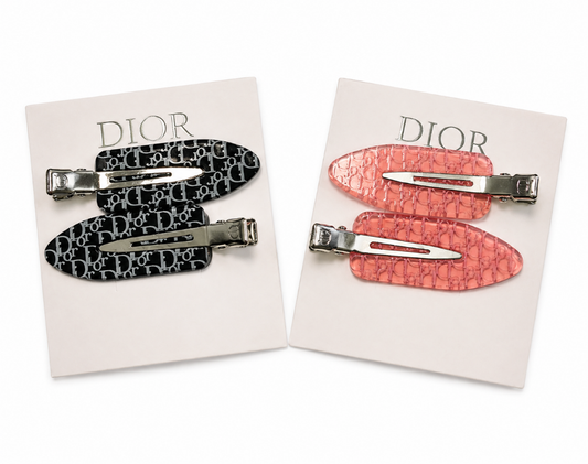 D Hair Clips